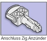 Stecker Zigarettenanzünder für Valentine